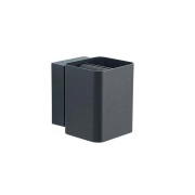 Lucande - Nikolas Buiten Wandlamp Graphite