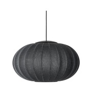 Made By Hand - Knit-Wit 57 Oval LED Hanglamp Black