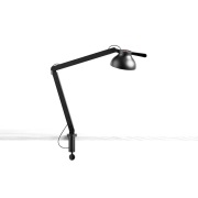 HAY - PC Tafellamp met 2 arm en een klem Soft Black