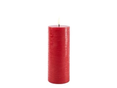 Uyuni - Cilinderkaars LED 7,8 x 20,3 cm Rustic Red  Lighting