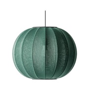 Made By Hand - Knit-Wit 45 Round LED Hanglamp Tweed Green