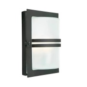 Norlys - Basel LED Buiten Wandlamp Matot Zwart