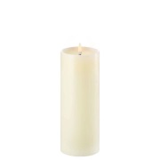 Uyuni - Cilinderkaars LED w/shoulder Ivory 7,8 x 20 cm  Lighting