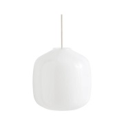 HAY - Buoy Glass 200 Hanglamp Opal/Clay White