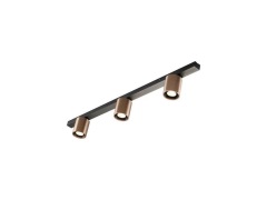 LIGHT-POINT - Focus Mini LED plafondlamp L70, brons, 3-lamps