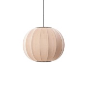 Made By Hand - Knit-Wit 45 Round Hanglamp Zand Stone