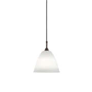GUBI - Bestlite BL9 hanglamp, Ø 21 cm, zwart/opaal
