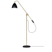 GUBI - Bestlite Bl4 VloerLamp Ø21 Geelkoper/Zwart