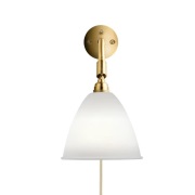 GUBI - Bestlite Bl7 Wandlamp Ø16 Geelkoper/Porselein