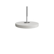 UMAGE - Asteria Hanglamp Micro Nuance Mist/Steel Top