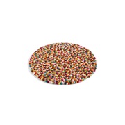 HAY - Pinocchio Vloerkleed Ø90 Multi-Colour Colour