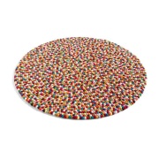 HAY - Pinocchio Vloerkleed Ø140 Multi-Colour Colour
