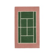 OYOY Living Design - Tennis Vloerkleed Groen/Rose