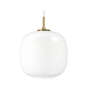 Louis Poulsen - VL45 Radiohus Hanglamp Ø250 V3 Geel Koper/Glossy White...