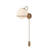 Astep - Model 237/1 Wandlamp Ø14 Golden w/Switch