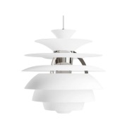 Louis Poulsen - PH Snowball Hanglamp Soft White/High Lustre Chrome Pla...