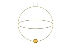 Lodes - Elara Hanglamp Large 3000K Gold