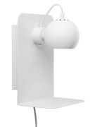 Frandsen - Ball Wandlamp met Usb Matte Wit
