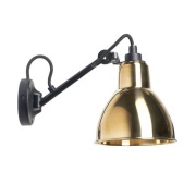 Lampe Gras - 104 Wandlamp Zwart/Brass