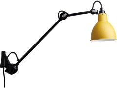 Lampe Gras - 222 Wandlamp Geel/Zwart