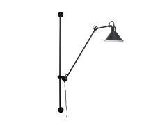 Lampe Gras - 214 Wandlamp Conic Zwart