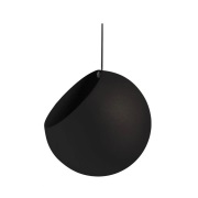 AYTM - Globe plantenpot Ø21xH32 Zwart