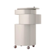 Verpan - Barboy High Gloss Bijzettafel Creamy White