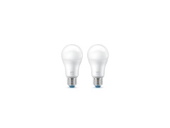WiZ - Lichtbronnen Smart Color 8,5W 806lm 2200-6500K RGB 2-pack E27