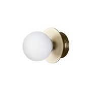 Globen Lighting - Art Deco wand-/plafondlamp, IP44, messing