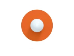 Swedish Ninja - Candy Big Circle 360 S Wandlamp Zesty Orange