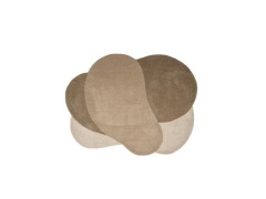 Bloomingville - Denton Vloerkleed Brown/Wool
