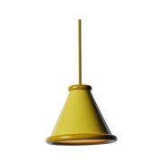 Belid - Belle Hanglamp Ø15 Zink Yellow/Honey Yellow