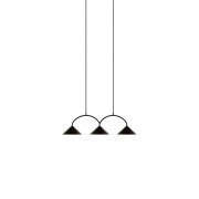 Globen Lighting - Curve 3 Hanglamp Black