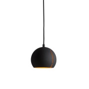 Woud - Gap Hanglamp Round Black/Brass