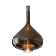 Lodes - Sky-Fall So Hanglamp Groot Glossy Bronze Glass