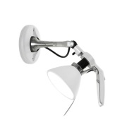 Luceplan - Fortebraccio Wandlamp Wit E14