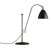 GUBI - Bestlite Bl1 Tafellamp Ø16 Chroom Zwart