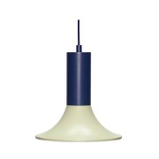 Hübsch - Luminary Hanglamp Blauw/Lichtgroen