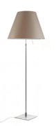 Luceplan - Costanza VloerLamp met Dimmer Alu/Shaded Stone