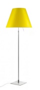 Luceplan - Costanza VloerLamp met Dimmer Alu/Smart Yellow