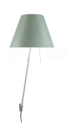 Luceplan - Costanza Wandlamp met Dimmer Alu/Comvert Green