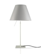 Luceplan - Costanza Tafellamp Alu/Mistic White