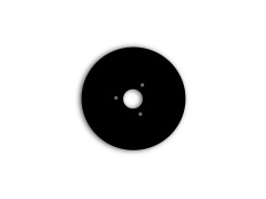Luceplan - Doi Smart Muur Afdekplaat Black