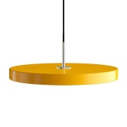 UMAGE - Asteria Hanglamp Medium Saffron Yellow/Steel Top