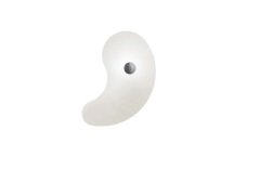 Foscarini - Bit 1/Orbital 1 Glas Scherm Wit