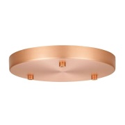 Halo Design - Plafondkap voor 3 lampen Ø22 Copper
