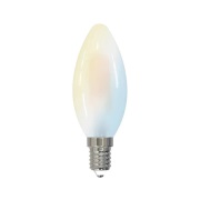 - Gloeilamp 4,2W Smart LED C35 ZigBee/Tuya/Philips Hue Matt E14 - Luum...