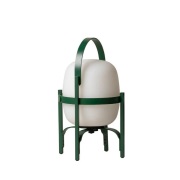 Santa & Cole - Cestita Alubat tafellamp IP65 English Green