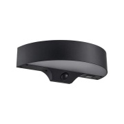Nordlux - Monay Round Solar Buiten Wandlamp IP44 Zwart