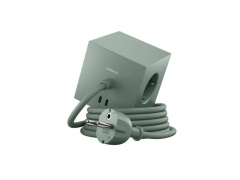 AVOLT - Square 1 w/30W Dual USB-C & Magnet 1,8m Oak Green